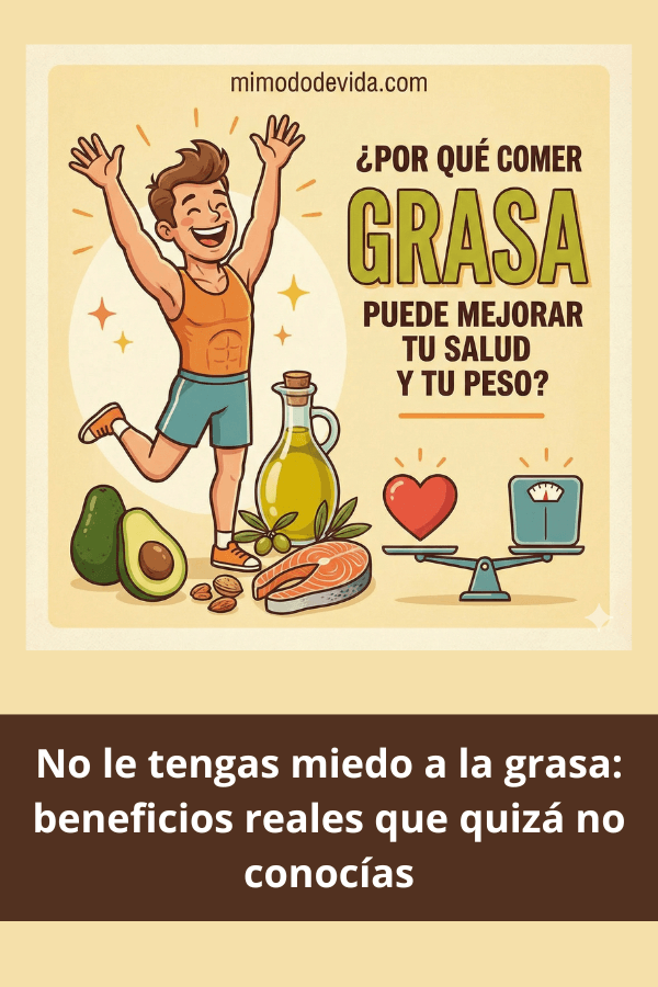 No tengas miedo a comer grasa