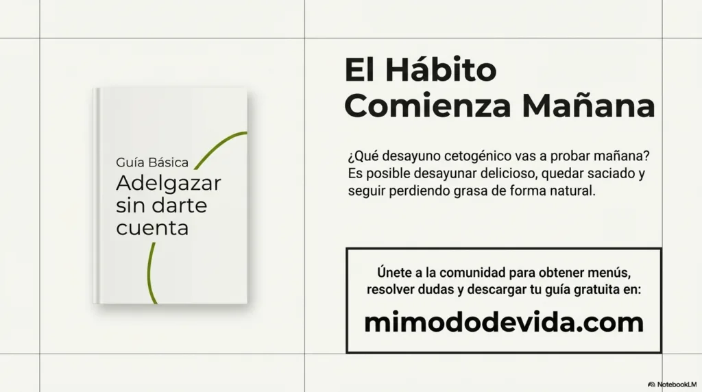 Descubre el Método para Adelgazar Sin Darte Cuenta. Pierde peso de forma natural, sin dietas estrictas ni efecto rebote. eBook Guía Básica Adelgazar sin darte cuenta: