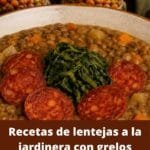 receta de lentejas