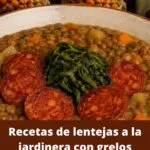 receta de lentejas