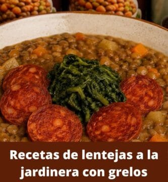 receta de lentejas