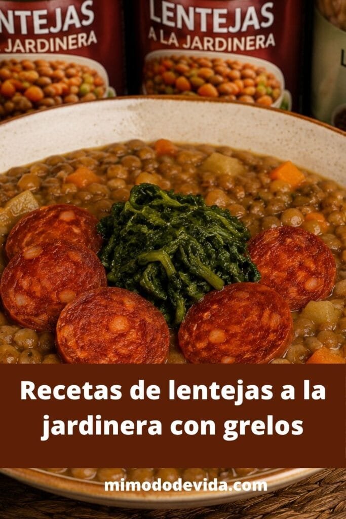 receta de lentejas