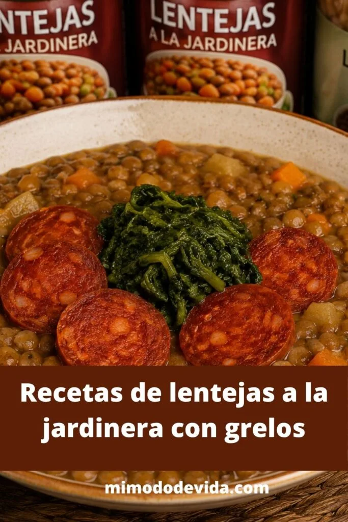receta de lentejas